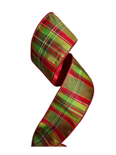 4” Taffeta Plaid Ribbon