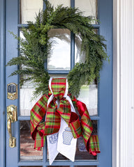 4” Taffeta Plaid Ribbon