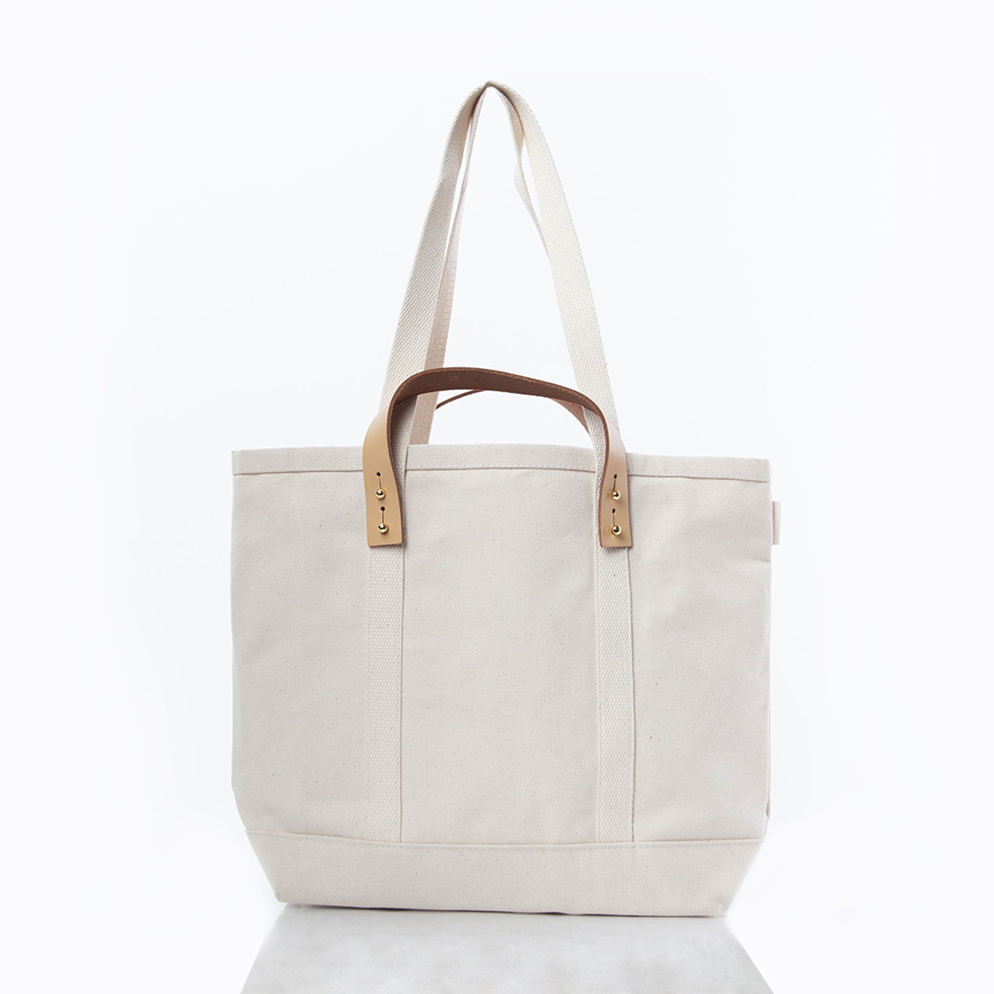 Leathered Handled Tote