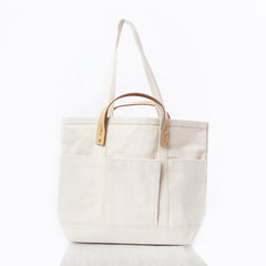 Leathered Handled Tote