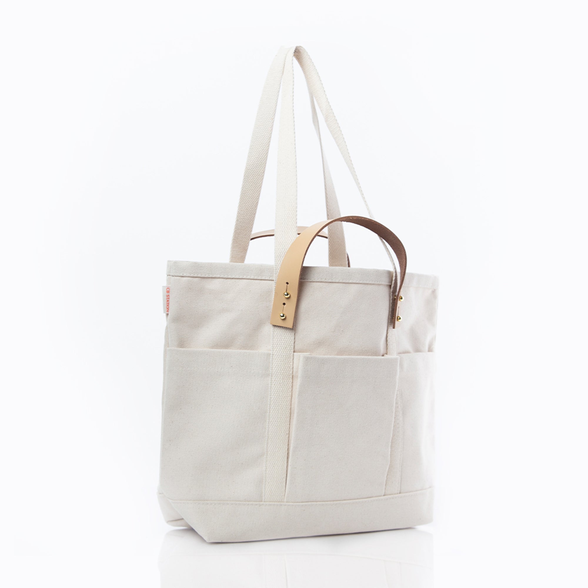 Leathered Handled Tote