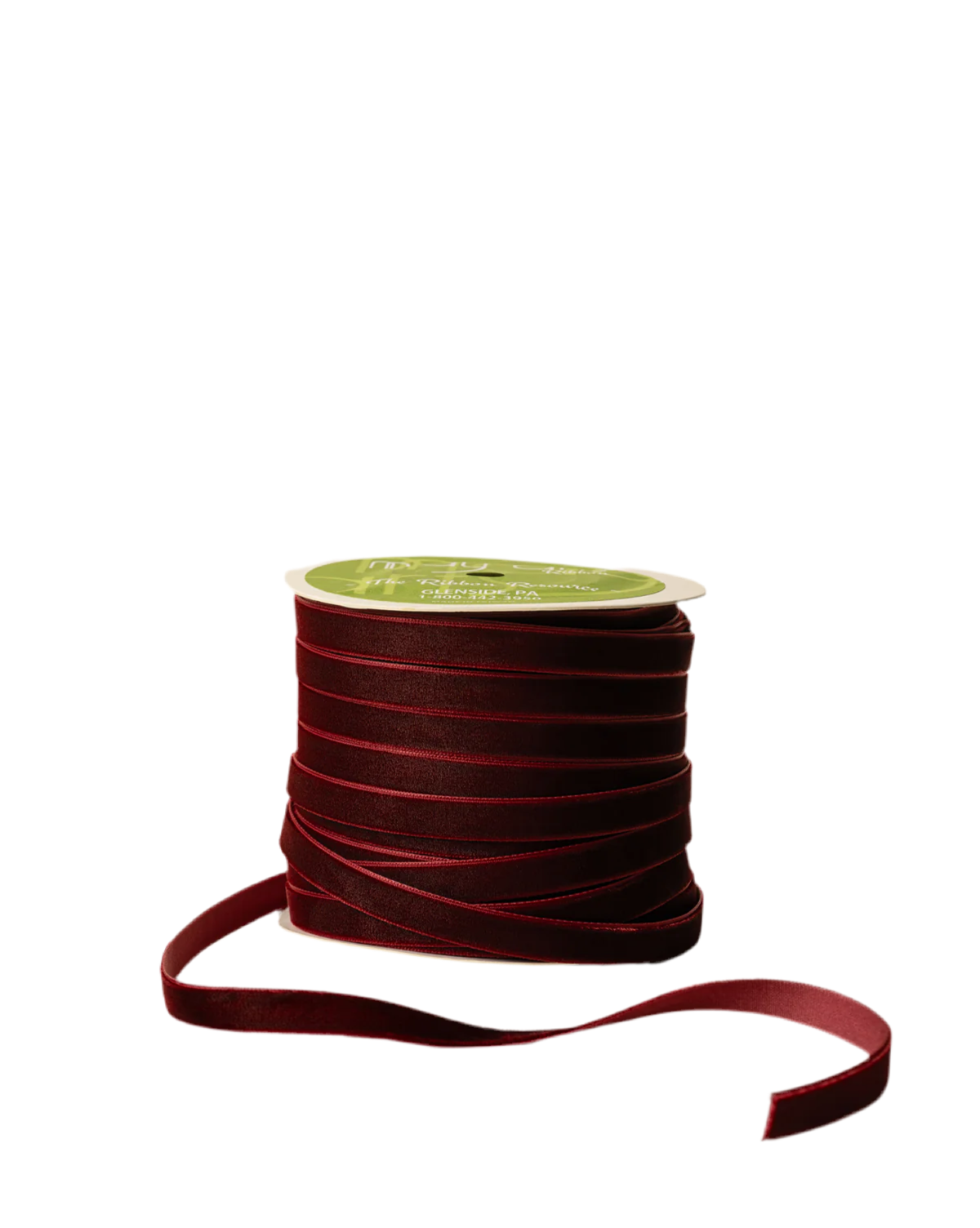 Burgundy Velvet Ribbon