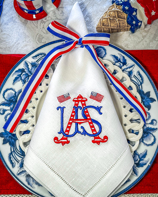 usa dinner napkin