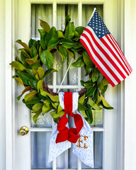 30” MAGNOLIA LEAF WREATH