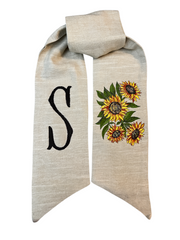 Sunflower Wreath Sash