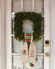 Rooster Wreath Sash