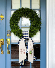 Fall Acorn Wreath Sash