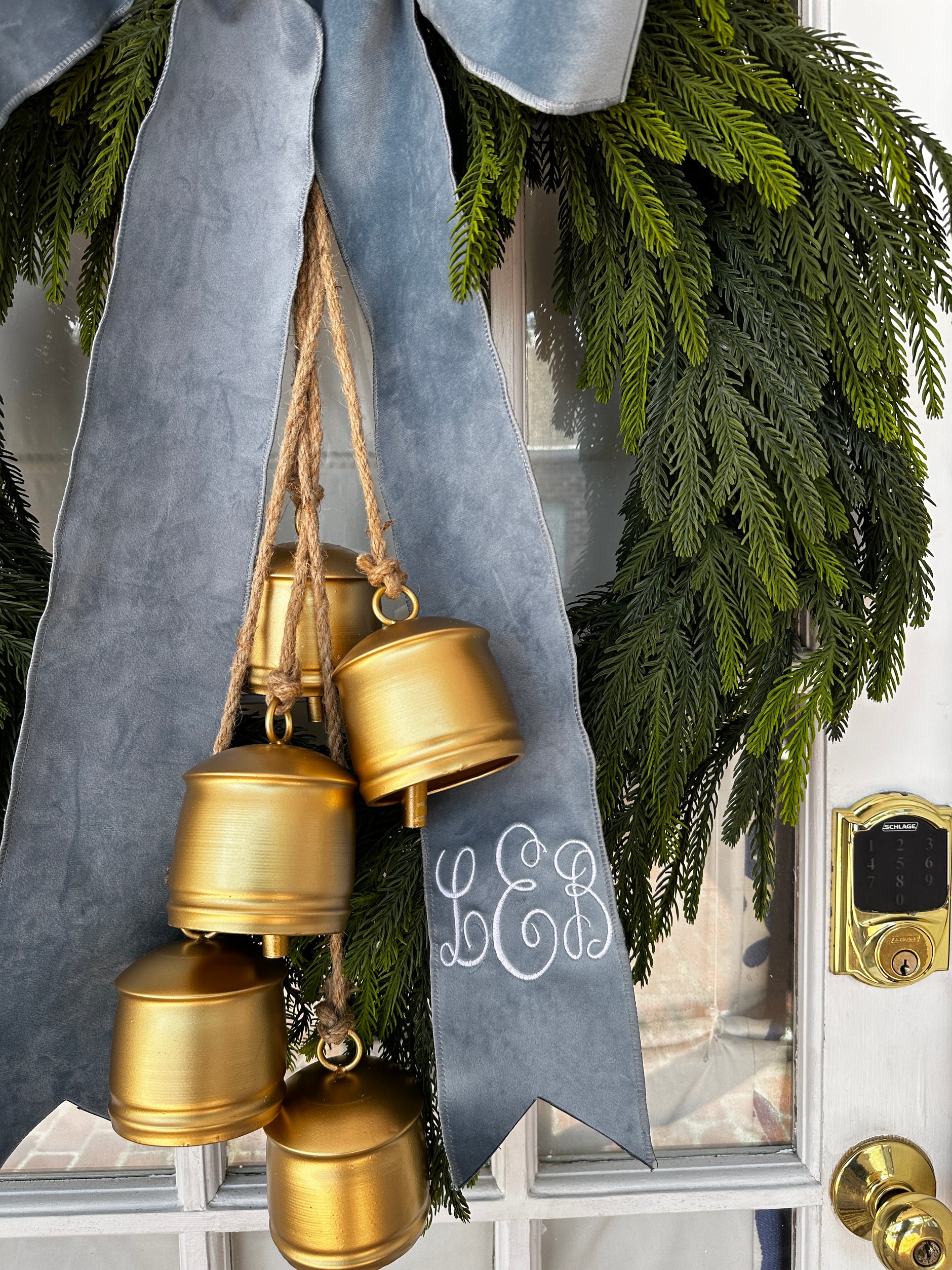 Vintage Gold Bell – Mrs Evans Place