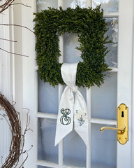 Realistic Boxwood Wreath