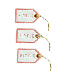 Embroidered Gift Tags