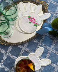 Floral Bunny Cocktail Napkins (4)