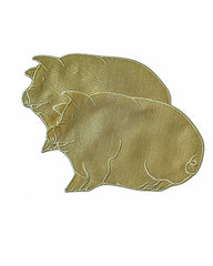 Lil’ Piggy Cocktail Napkins (4) Yellow