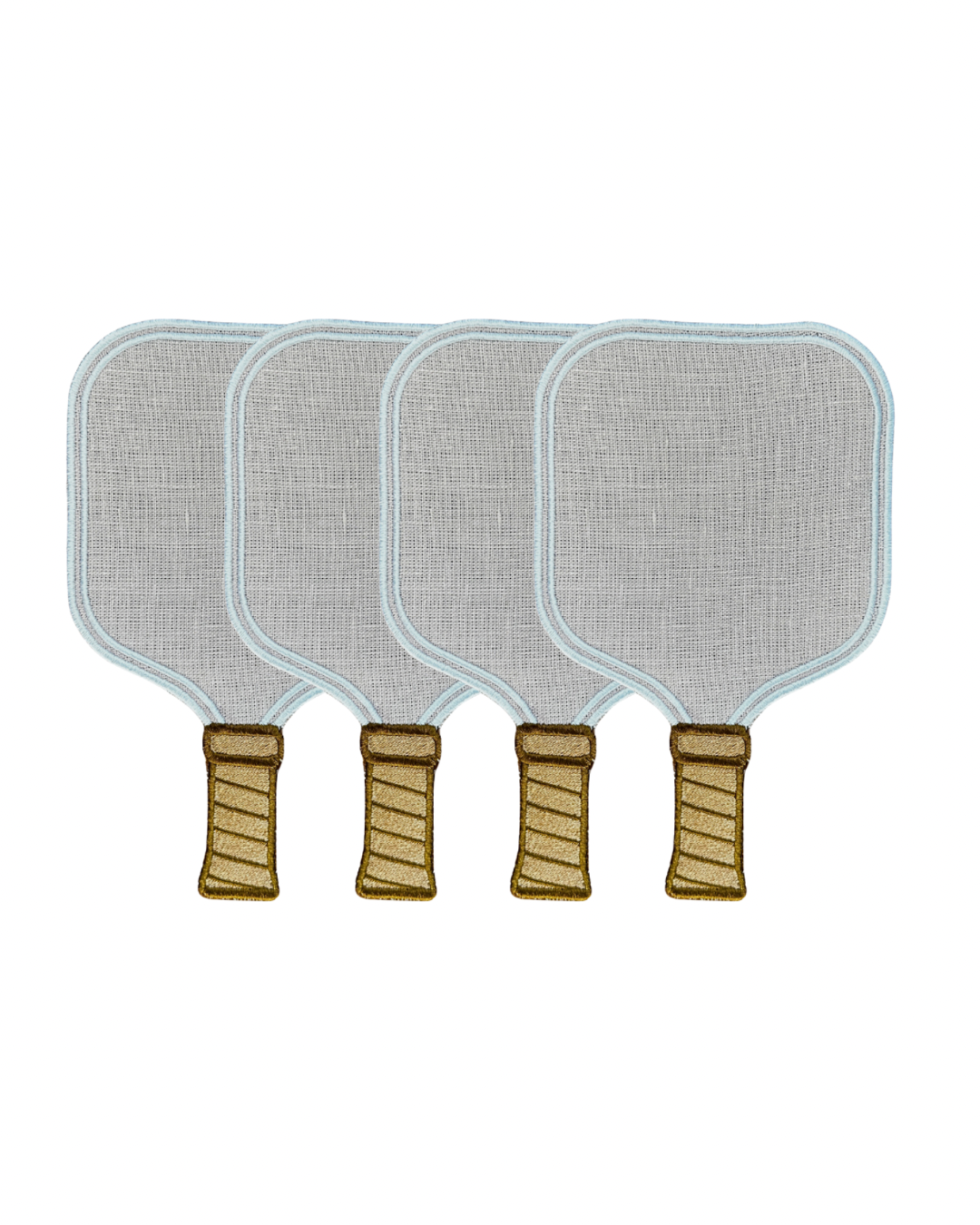 Pickleball Paddle Cocktail Napkin