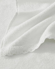 Lace Hem Towel