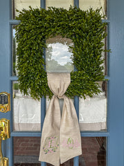 MOM Wreath Sash