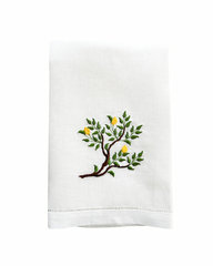 Lemon Branch Embroidered Dinner Napkin (1)