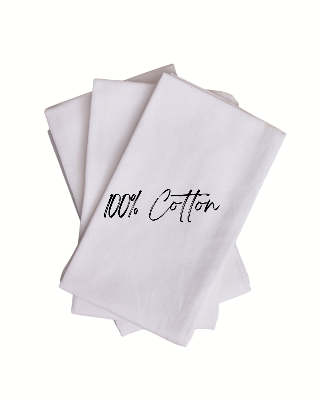 Monogrammed Tea Towel