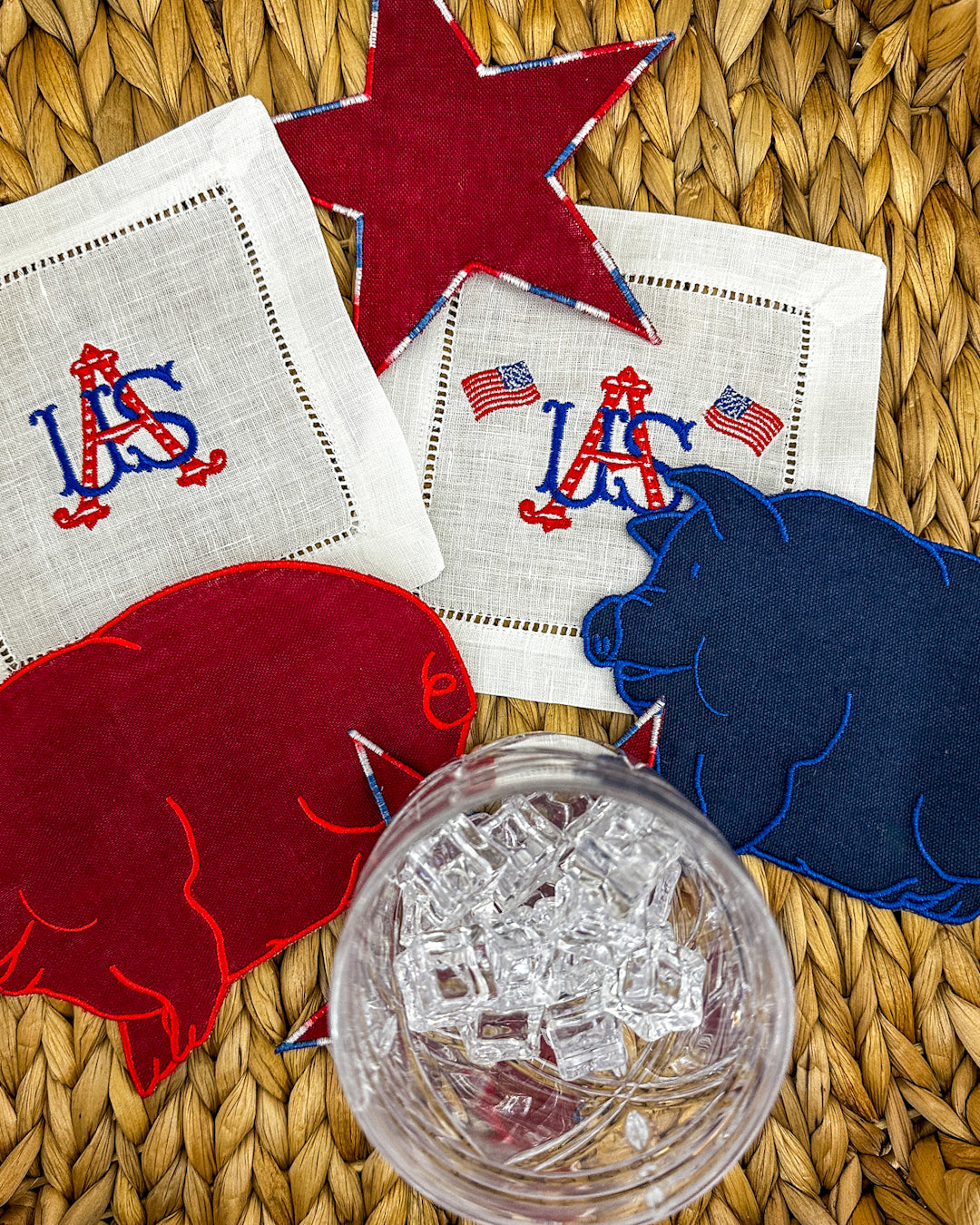 USA Patriotic Cocktail Napkins (4)