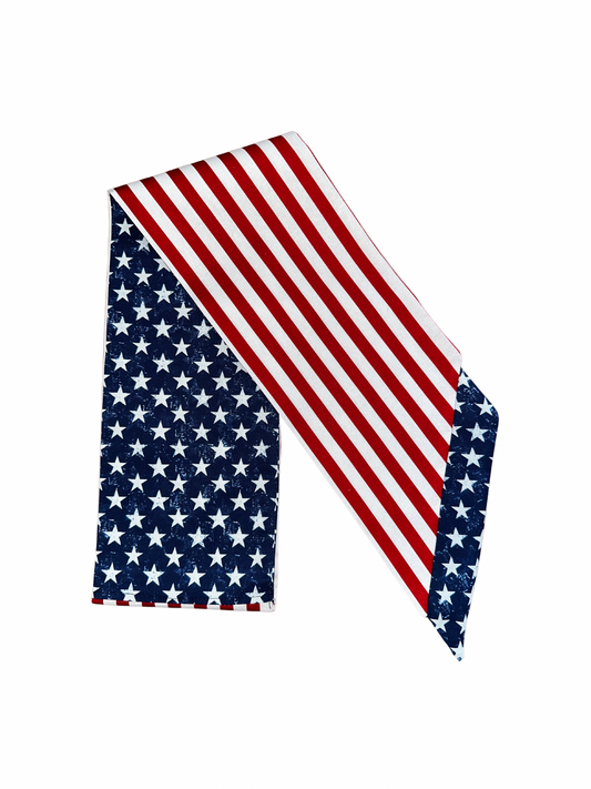 USA Patriotic Wreath Sash