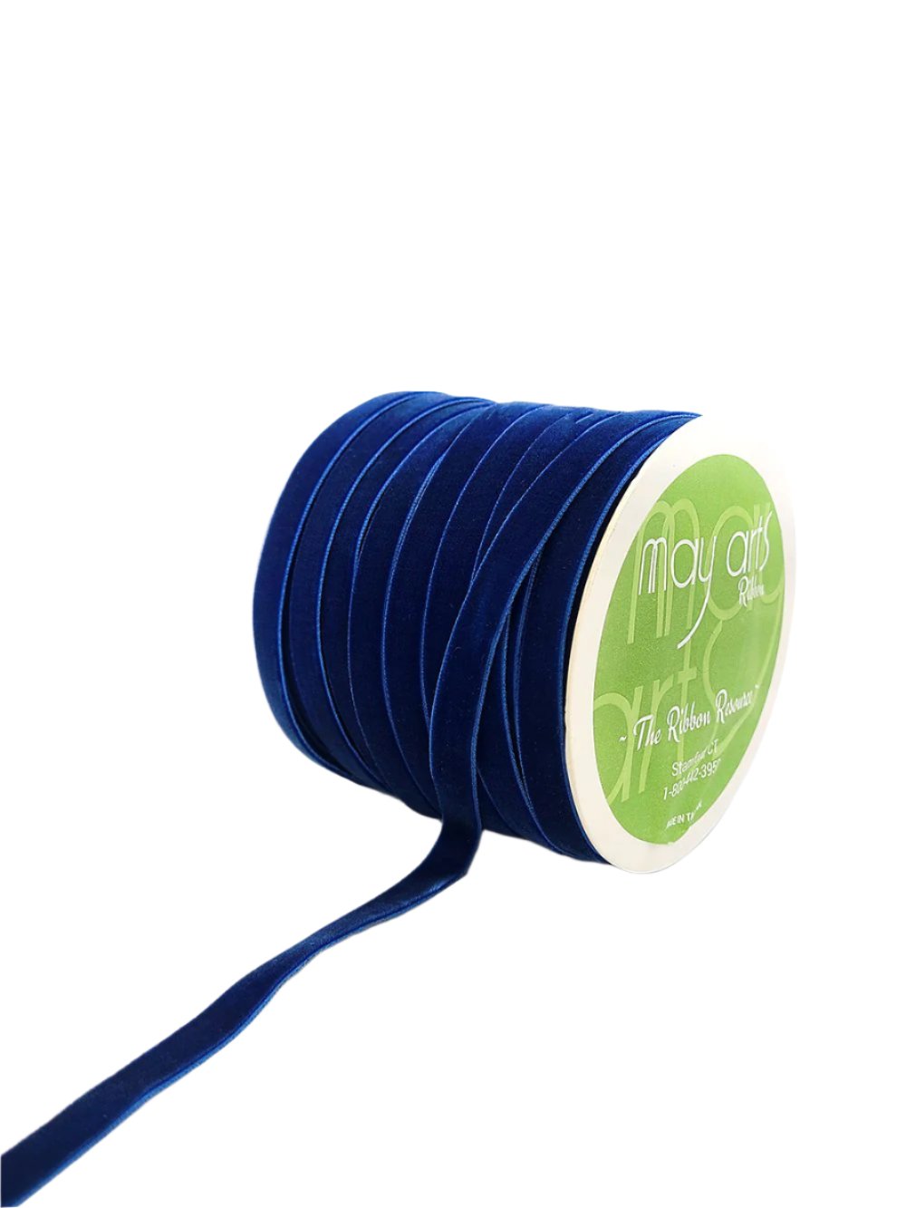 Navy Velvet Ribbon